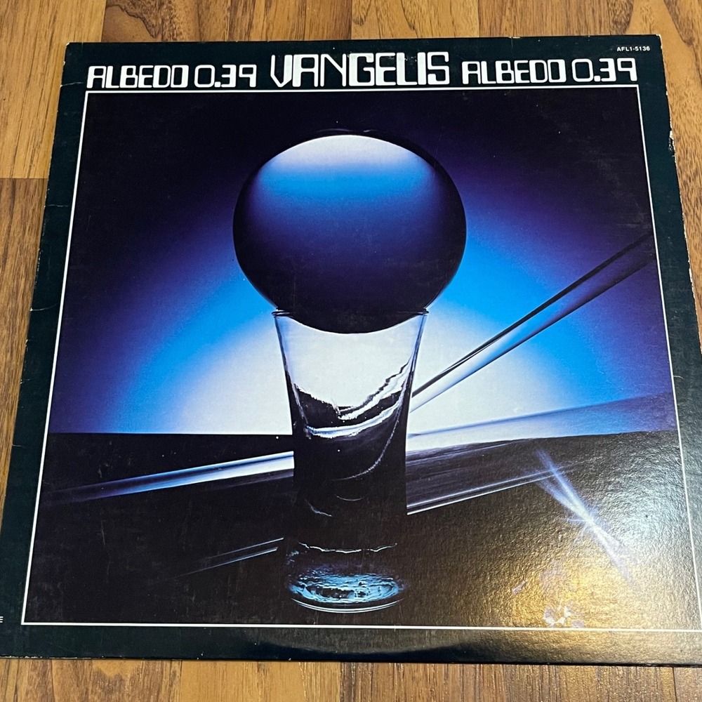 Vangelis Albedo 0.39 Vinyl LP RCA Victor AFL1-5136 Electronic Space Rock 1976